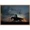 Cowboy By Day and Night II by PHBurchett Framed Canvas Wall Art